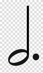 Dotted Note Half Note Quarter Note Eighth Note Whole Note Dotted Line Transparent Background Png Clipart Musical Notes Art Clip Art Transparent Background
