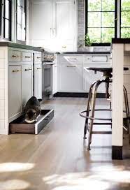 Get it as soon as. A Black Toe Kick Drawer Accented With An Oil Rubbed Bronze Pull Is Fitted With A Pet Food Bowl And Positioned Ben Black Kitchens White Kitchen Kitchen New York