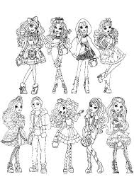 Collection by hearthhjk pie❤️ • last updated 2 weeks ago. Ever After High Coloring Pages Coloring Home