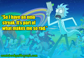 Images that contain only text will be removed. 100 Rick And Morty Quotes That Are A Sure Laugh Riot Comic Books Beyond