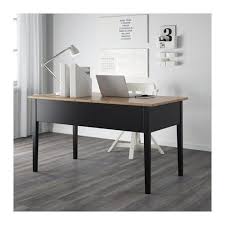 Arkelstorp Desk Black 55 1 8x27 1 2 Ikea Guest Room Office Home Office Furniture Scandinavian Desk Workspaces