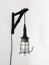 Diy Lamp Vintage Bouwlamp Very Old And Ikea Hook Verlichting Lampen Lampen Industrieel