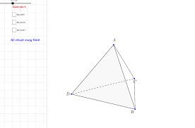 (a) một (b) hai (c) ba (d) bốn. Máº·t Pháº³ng Ä'á»'i Xá»©ng Cá»§a Chop Tam Giac Ä'á»u Geogebra