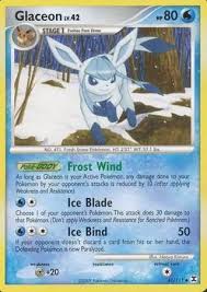 Glaceon 41 111 Uncommon Pokemon Pokemon Platinum Snow Pokemon