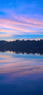 Hd to 4k quality, ready for. Download 1125x2436 Wallpaper Blue Sky Sunset Lake Reflections Nature Iphone X 1125x2436 Hd Image Background 15803