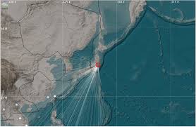 Gempa sering terjadi di jepang, karena jepang berada di area yang disebut cincin api pacific , wilayah dilalui oleh lempengan api bawah permukaan bumi. Gempabumi Jepang Tanggal 22 November 2016 Kekuatan Mw 6 8 Tidak Berpotensi Tsunami Di Wilayah Indonesia Bmkg