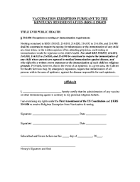Aug 08, 2019 · all 50 us states and the district of columbia exempt churches from paying property tax. Fillable Online Ky Vaccination Religious Exemption Affidavit Fax Email Print Pdffiller