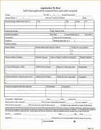 Apartment Application Form Rental Agreement Templates Rental Application Application Form