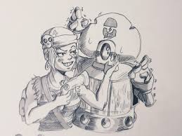 Learn how to draw bull from brawl stars by draw it cute. Penny And Darryl Brawlstars