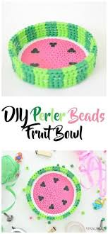 Diy Perler Beads Fruit Bowl With Images Diy Perler Beads Perler Beads Perler Beads Designs