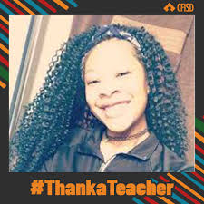 Francone Elementary parent Sheena nominates teacher Chastity Lyles: "Ms.  Lyles is a fantastic educator. She is always attentive and prepared to meet  the needs of all her students." #ThankATeacher #TeacherAppreciationWeek