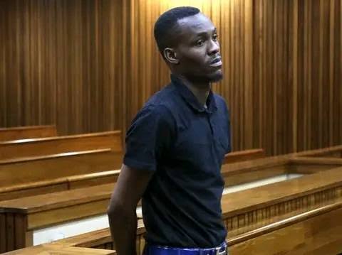 Bongani Ntanzi is on the dock and says he received a private call from  Mamfundisi who inquired if he still needs a job, he told her to call him  with her number