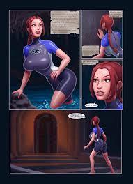 Lara Croft in Deep Trouble porn comic - the best cartoon porn comics, Rule  34 | MULT34