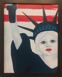 Lady liberty clip art with a twist