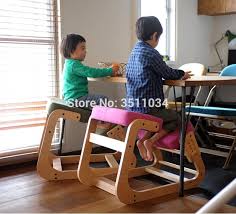 Ergonomic Posture Knee Chair For Kids Study Ergonomically Designed Kneeling Chair Wood Modern Office Furniture Computer Chair Office Furniture Modern Kids Chairs Office Furniture