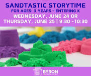 Sandtastic Storytime-Wednesday