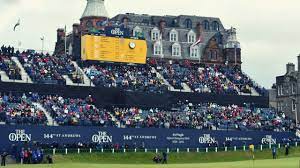 A look at the old course at st. R A Plant Die Open Championship 2021 Mit Zuschauern