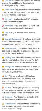 Snapchat Emoji Meanings Http Infinite Hacks Com Snapchat Emoji Meanings Emoji Meaning Snapchat Friend Emojis