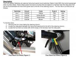 2011 ford f150 6.2 l upfitter wiring colors. 2015 F250 Super Duty Locating Aux Blunt Ends The Diesel Stop