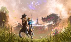 This Art Is Amazing I Thought I Was The Only One Who Noticed Hyrule Castle Legend Of Zelda Breat Zelda Fond D Ecran Jeux Video