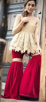 Gharara Simple Pakistani Dresses Stylish Dress Designs Gharara Designs