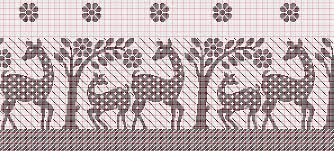 Pin By Www Jamdanisaree In On Tapestry Graph Design Stencil Designs Weaving Designs