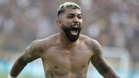 Rising teenage star gabriel scored on his international debut as brazil warmed up for. What A Final Gabriel Barbosa Scores Two Late Goals Gets Sent Off As Flamengo Claim First Copa Libertadores Since 1981 Rt Sport News