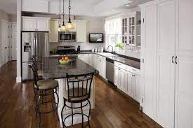 Are there any special values on white dining room sets? White L Shaped Kitchen Design With Dining Table And Chairs L Shape Kitchen Layout Kitchen Layout Kitchen Designs Layout