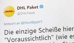 Die haben wenigstens ein zeit fenster dhl hat seit 2 monaten bei uns eine 100% trefferquote, kein paket kam an. Die Einzige Scheisse Ist Ihr Rumgeheule Dhl Mitarbeiter Zuckt Auf Twitter Aus Webmix Derstandard De Web