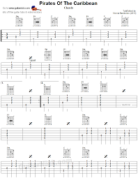 Pirates Of The Caribbean Guitar Chords 1 Guitar Chords Guitar Chords For Songs Guitar Tabs