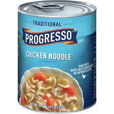 Chicken & homestyle noodles · low fat · no artificial flavors · no colors from artificial sources · made with white meat chicken with no antibiotics ever · 100 cals . 4 Pack Progresso Soup Traditional Chicken Noodle Soup 19 Oz Can Walmart Com