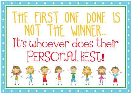 All I Can Do Is Be Me Whoever That Is Poster The First One Done Is Not The Winner Classroom Quotes School Classroom Classroom Posters