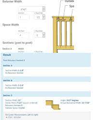 The last step is to put in the baluster spacing. 5 Online Baluster Spacing Calculator Free Websites