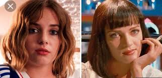 Maya Hawke reminds me of her Mom Uma Thurman so much! They dont have much  physical resemblance but I think its their voice and mannerisms that make  them so similar. What does