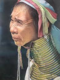 Hi, a pastel and a acrylic painting from some years ago