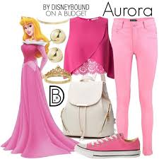 Disney Bound Aurora Princess Inspired Outfits Disney Bound Outfits Casual Princess Outfits