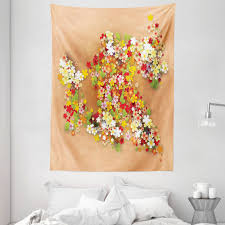 Come in large bunches with bright colors. Floral Tapestry Summer Season Sale Banner With Paper Flowers And Black Frame Illustration Wall Hanging For Bedroom Living Room Dorm Decor Orange Red And White By Ambesonne Walmart Com Walmart Com