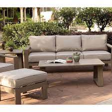 By hampton bay (599) exclusive. Marina 28x50 Inch Aluminum Coffee Table Best Outdoor Patio Furniture W 49 8 In X H 17 91 In X D 26 38 In On Sale Overstock 21655218