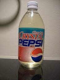 Crystal pepsi is a soft drink made by pepsico. Pin On Blasts From My Past
