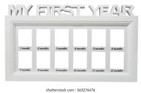Baby Monthly Photo Frame Images Stock Photos Vectors Shutterstock