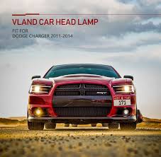 The Item Is Vland Dodge Charger Head Lamp The Color Is Black Vland Carlamp Ledheadlamp Ledheadlight L 2014 Dodge Charger Dodge Charger Sxt Dodge Charger
