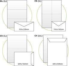 envelope size guide