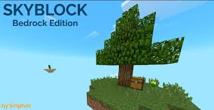 Open up the marketplace on your minecrafting device and download. Skyblock Bedrock Edition V0 2 Update Maps For Minecraft Pe Mcpe Box Bedrock Minecraft Map