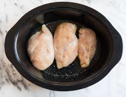 Put the cover over the slow cooker. Crock Pot Shredded Chicken Step By Step Tips Wellplated Com