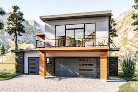 Over 360 home plans under 1200 square feet (creative homeowner) cabins, cottages, & tiny houses, plus how to maximize your living space with organization. Plan 62775dj 3 Car Modern Garage Apartment Plan In 2021 Carriage House Plans Garage Apartment Plan Modern Garage