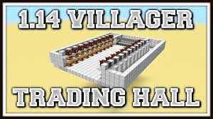 Now, let's take a closer look at all those jobs and what they can help you out with. 1 14 Villager Trading Hall Tutorial Youtube