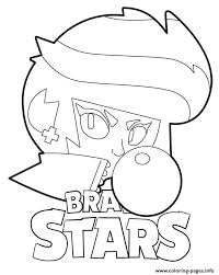 Brawl stars is the newest game from the makers of clash of clans and clash royale. Brawl Stars Bibi Gum Coloring Pages Printable