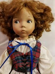 1989 EDWIN M KNOWLES Little Red Riding Hood Doll by Artist Dianna Effner 14  "