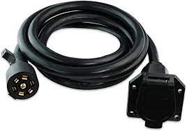 Take in mind that an unsteady ground is a common. Amazon Com Leisure Cords 7 Way Trailer Extension Cord Wire 8 Ft 7 Pin Connector Plug For Rv Trailer Caravan 5th Wheel To Truck Or Van Heavy Duty Weatherproof 8 Feet Automotive