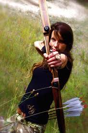 Bow Bonding Archery Girl Warrior Woman Archery Women